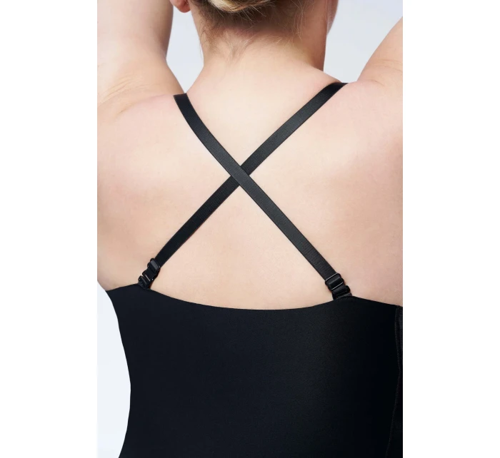 Zeštíhlující košilka 222 Black - Julimex