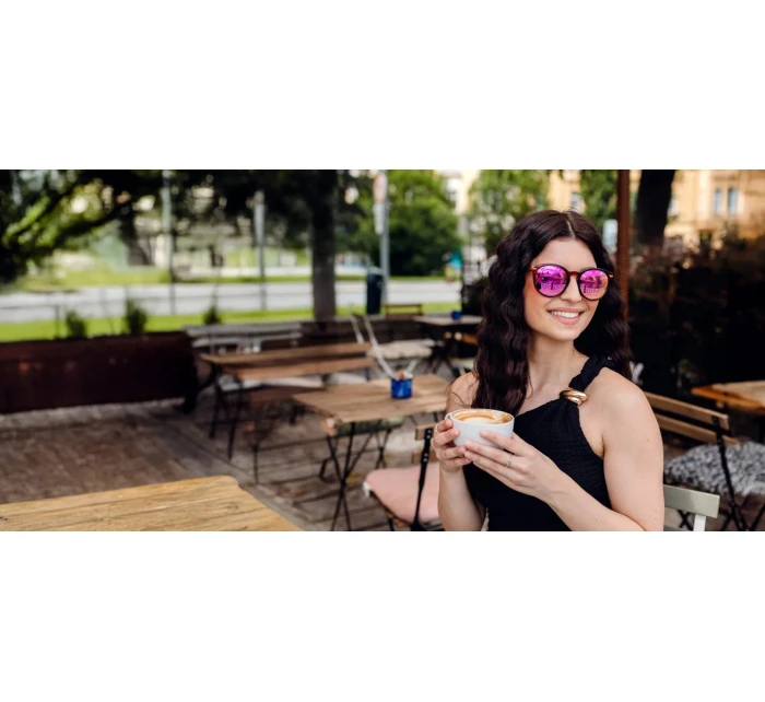 Dámské sluneční brýle Vuch Foxy Dotty Mocha Dámské sluneční brýle Vuch Foxy Dotty Mocha