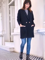 Dámský plášť B099 černý - BEwear