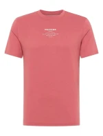 Pánské tričko Alex C Print M 1013806 8268 skořicové - Mustang