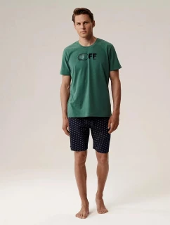 Pánské pyžamo Atlantic NMP-395 kr/r S-2XL