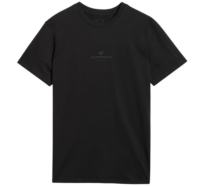 Pánské tričko 4F M2961 deep black 4FWAW25TTSHM2961 20S pánské Pánské tričko 4F M2961 deep black 4FWAW25TTSHM2961 20S pánské