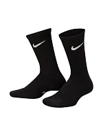 Dětské ponožky Nike Everyday Cush Crew 6 párů černé SX6910 010 Dětské ponožky Nike Everyday Cush Crew 6 párů černé SX6910 010