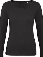 B&C Inspire LSL T /women_° Dámské tričko s dlouhým rukávem 01.TW71 black