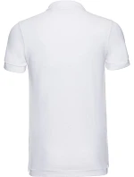 Pánské elastické piqué polo 10. white model 22473866 - Russell Athletic Pánské elastické piqué polo 10. white model 22473866 - Russell Athletic