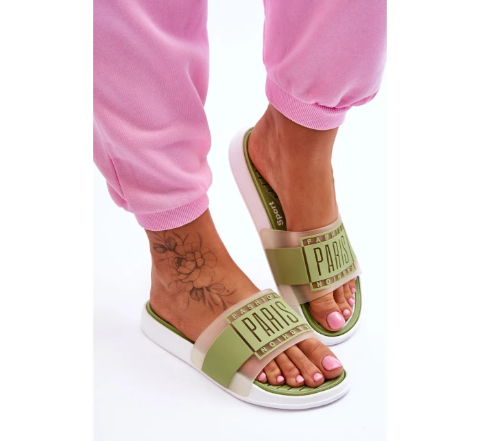 Dámské sportovní pantofle Zelená model 21618885 - Boto Dámské sportovní pantofle Zelená model 21618885 - Boto