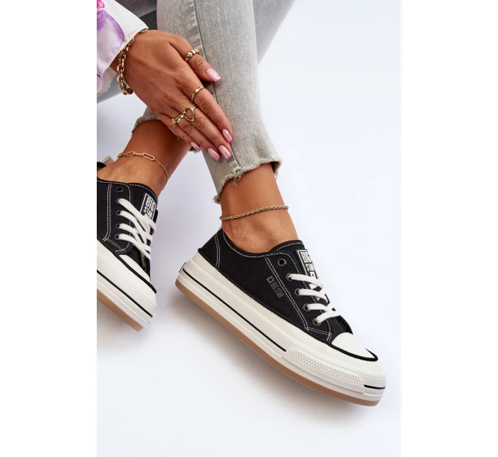 Dámské tenisky Big Star model 21653765 Černé - Big Star Shoes Dámské tenisky Big Star model 21653765 Černé - Big Star Shoes