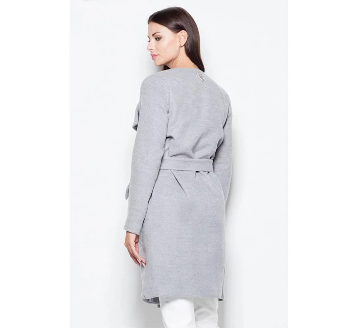 Dámský kabát VT041 šedý - Venaton