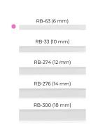 Látková ramínka Julimex RB 63