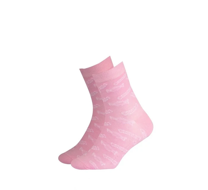 Gatta 224.59N Cottoline Jarní dívčí ponožky vzorované 21-26