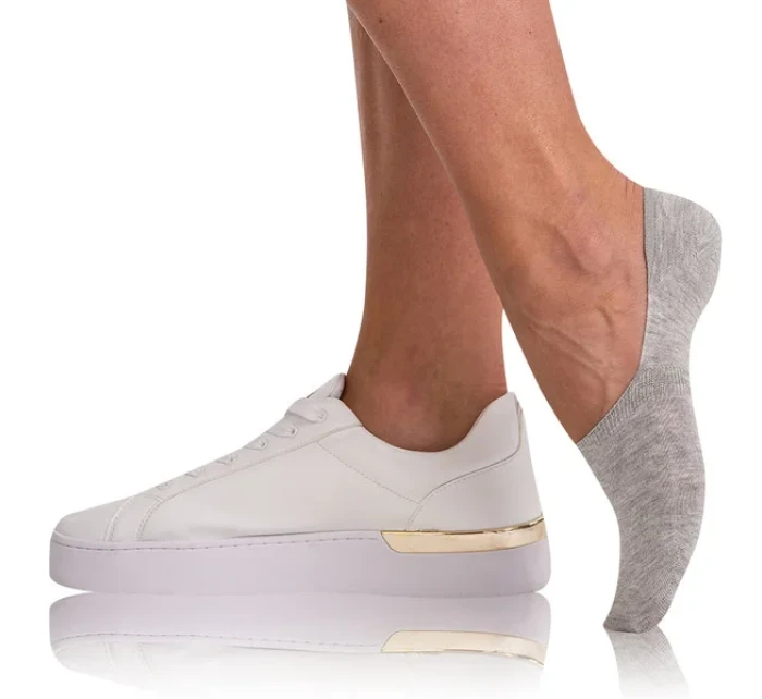 nízké dámské ponožky BAMBUS SOCKS  šedá model 19561664 - Bellinda