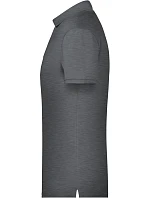 Daiber 8010 Pánské piqué polo z bio bavlny 02.8010 black heather Daiber 8010 Pánské piqué polo z bio bavlny 02.8010 black heather