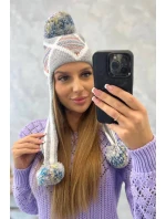 Dámská klapka na uši Eunika model 18751817 - K-Fashion Dámská klapka na uši Eunika model 18751817 - K-Fashion