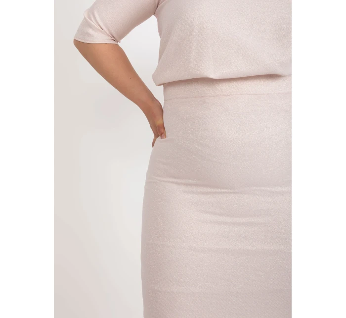 Sukně LK SD 506697.95 světle růžová Sukně LK SD 506697.95 světle růžová