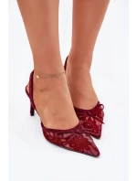 Lodičky na jehlovém podpatku  model 213881 Step in style