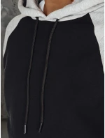 Pánská základní mikina s kapucí černá Dstreet model 21985961 - FashionStreet