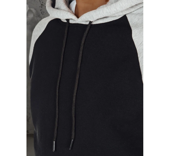 Pánská základní mikina s kapucí černá Dstreet model 21985961 - FashionStreet