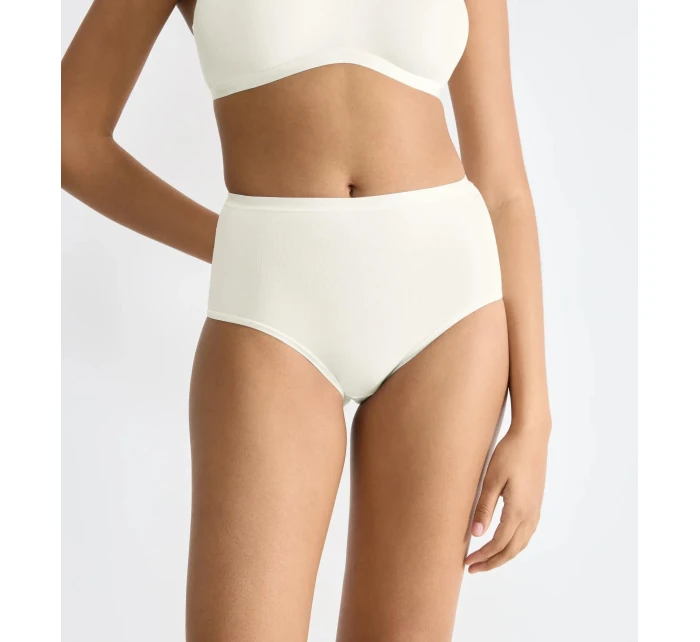 Dámské kalhotky GO Daily Cotton Highwaist 3P - WHITE - bílé 00GZ - SLOGGI