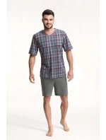 Pánské pyžamo Luna 793 M-2XL kr/r Pánské pyžamo Luna 793 M-2XL kr/r