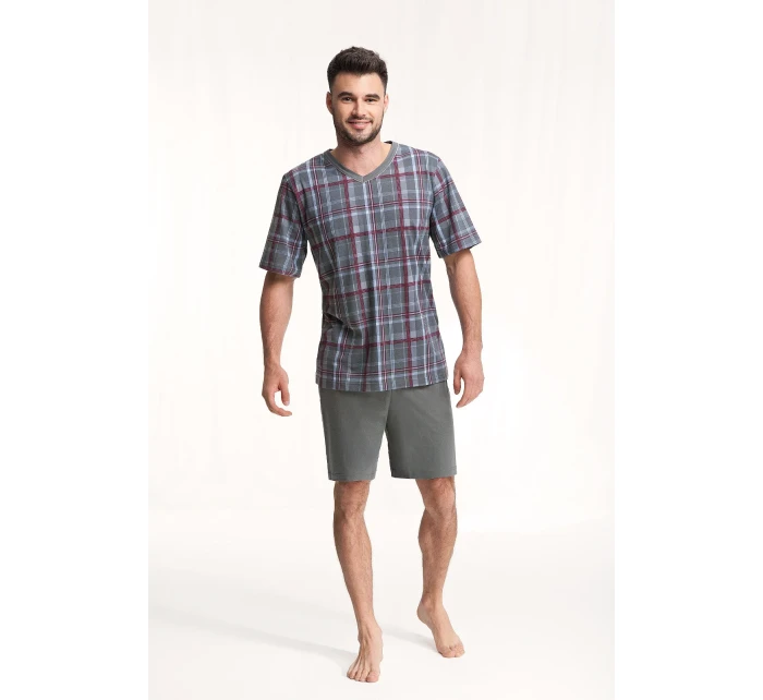 Pánské pyžamo Luna 793 M-2XL kr/r Pánské pyžamo Luna 793 M-2XL kr/r