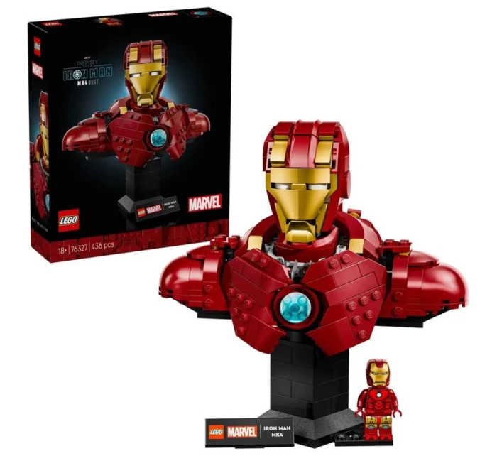 LEGO Marvel 76327 Busta Iron Mana MK4 LEGO Marvel 76327 Busta Iron Mana MK4