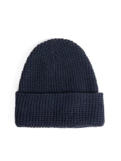 pletená čepice melange blue model 22451819 - Pure Waste
