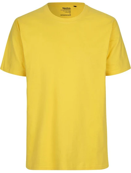 Neutral O 60001 Pánské tričko z těžké bio bavlny 77.6001 yellow Neutral O 60001 Pánské tričko z těžké bio bavlny 77.6001 yellow