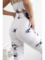 Fitness set model 20129760 legíny push up bílý - K-Fashion Fitness set model 20129760 legíny push up bílý - K-Fashion