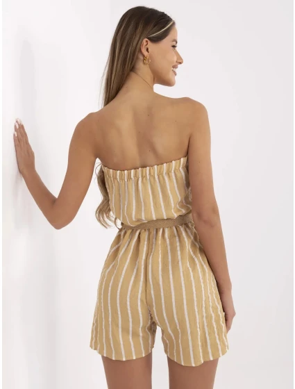 Kombinéza KO béžová a bílá model 15258467 - FPrice