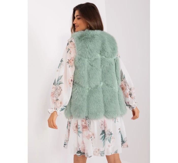 Kamizelka AT KZ model 18997362 pistacjowy - FPrice Kamizelka AT KZ model 18997362 pistacjowy - FPrice