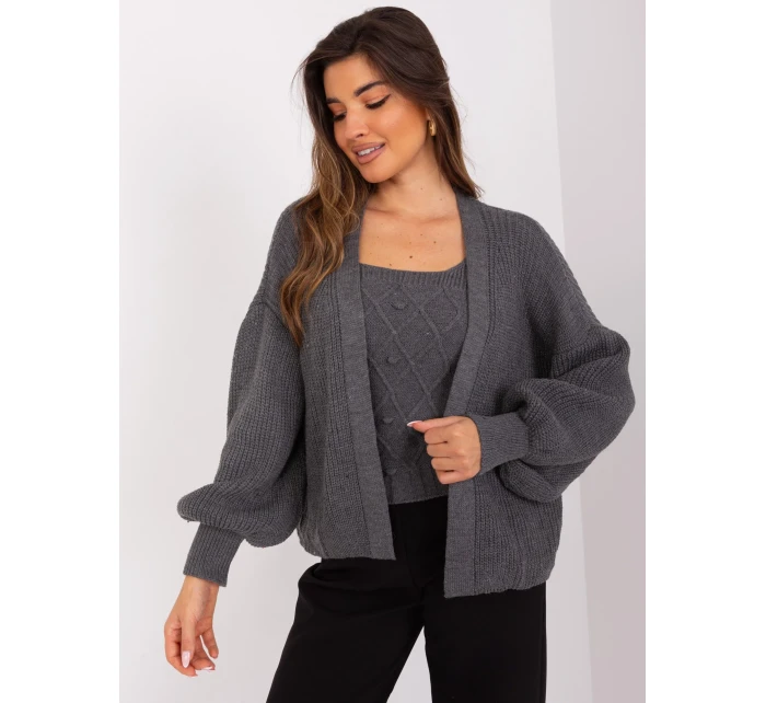 Sada BA KMPL 8019.20 tmavě šedá