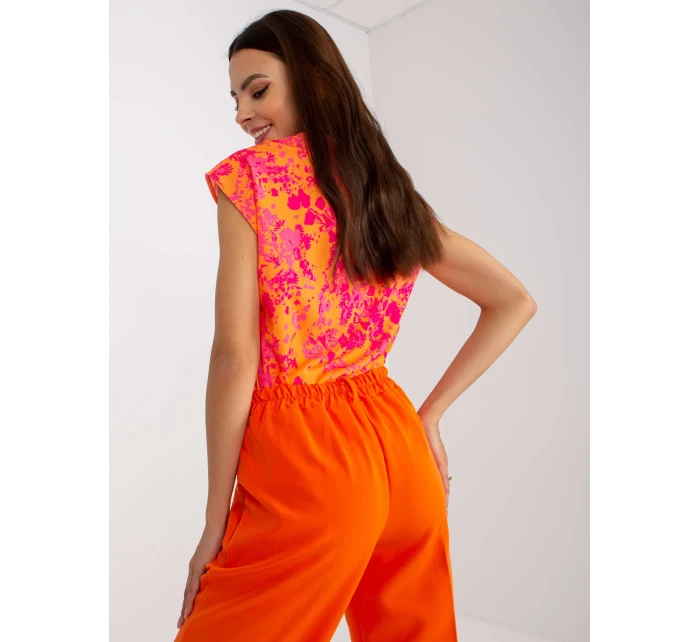 DHJ kalhoty SP 15679.01X oranžová