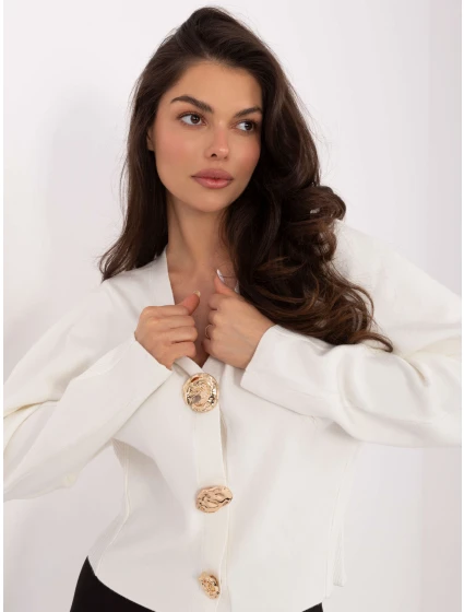 Sweter PM SW model 21771742 ecru - FPrice Sweter PM SW model 21771742 ecru - FPrice