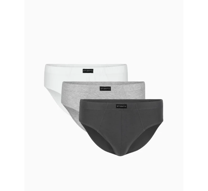 Pánské slipy 3Pack  model 20595728 šedé - Atlantic