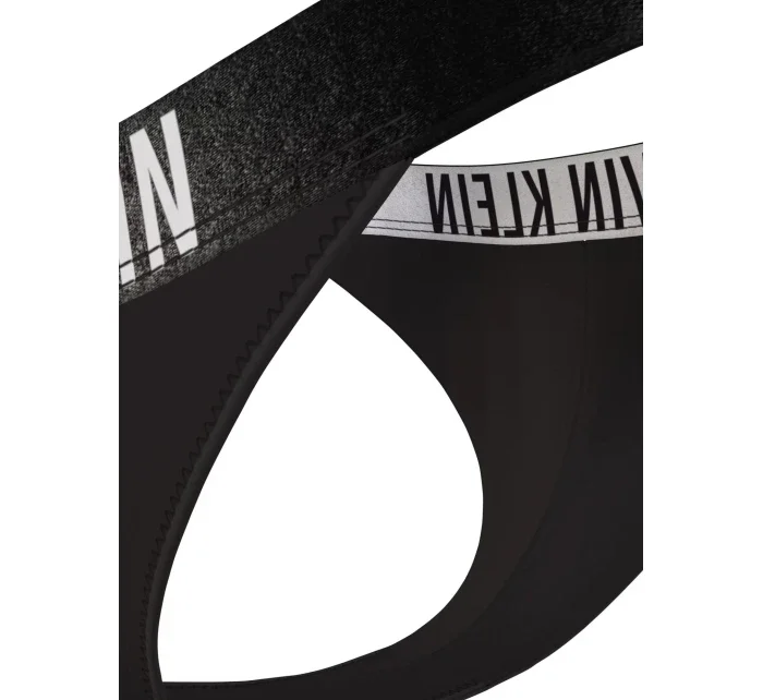 Dámské plavkové kalhotky KW0KW01984 BEH černé - Calvin Klein Dámské plavkové kalhotky KW0KW01984 BEH černé - Calvin Klein