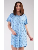 Dámská noční košile s krátkým rukávem model 18906292 - Vienetta