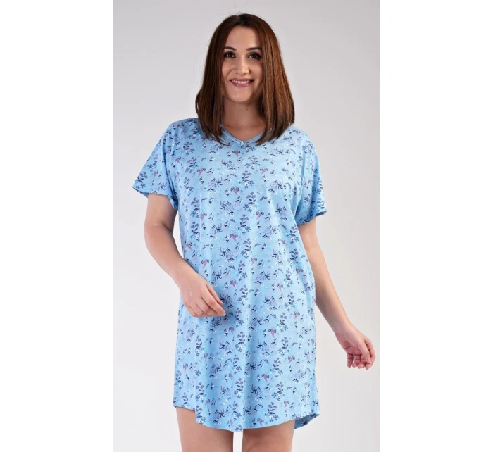 Dámská noční košile s krátkým rukávem model 18906292 - Vienetta
