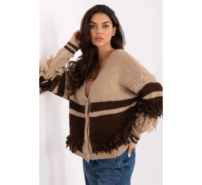 Svetr na zapínání model 218011 Italy Moda Svetr na zapínání model 218011 Italy Moda