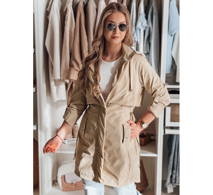 Dámská přechodná bunda NEWMOON khaki FashionStreet TY4786