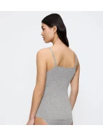 Beauty Layers Spaghetti Top Wool - GRAY - TRIUMPH GRAY - TRIUMPH