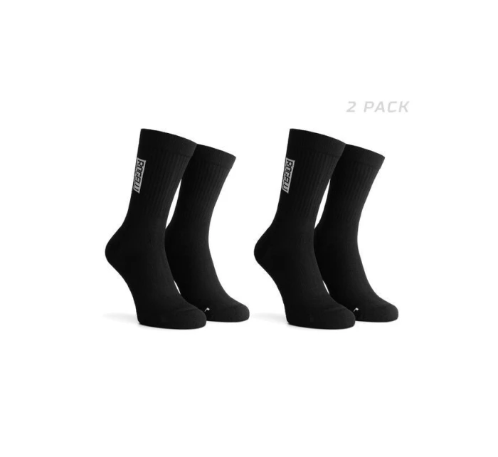Rogelli běžecké ponožky 2pack DISTANCE černé 47