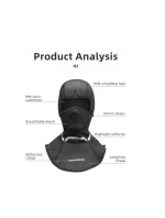 Rockbros kominiarka/maska YPP024 czarna