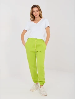 Tepláky CLM DR 1107.98 limetkově zelená