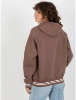 Mikina RV BL 8372.04P hnědá