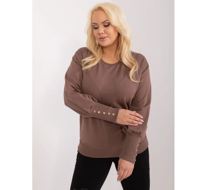 Bluzka RV BZ model 19755312 brązowy - FPrice