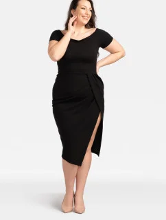 Dámské šaty SA566 černá - Karko