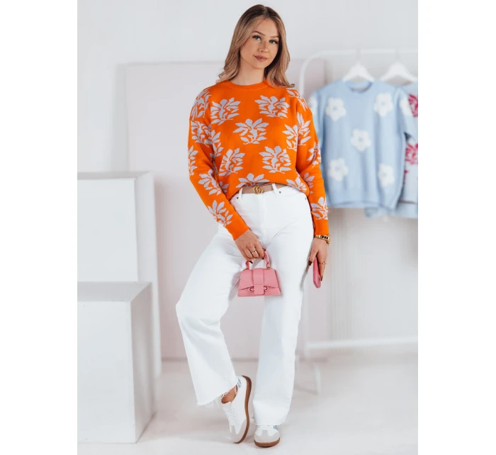 SWEET dámský svetr oranžový Dstreet model 21972197 - FashionStreet