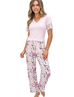 Pyžamo Donna Gabriela Long kr/r S-2XL