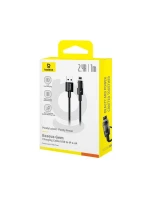 Kabel Baseus USB typ A na 1m (černý) model 21861922 Kabel Baseus USB typ A na 1m (černý) model 21861922