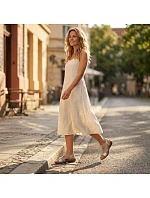 Dámské pohodlné nazouvací sandály model 22050522 - Rieker Dámské pohodlné nazouvací sandály model 22050522 - Rieker